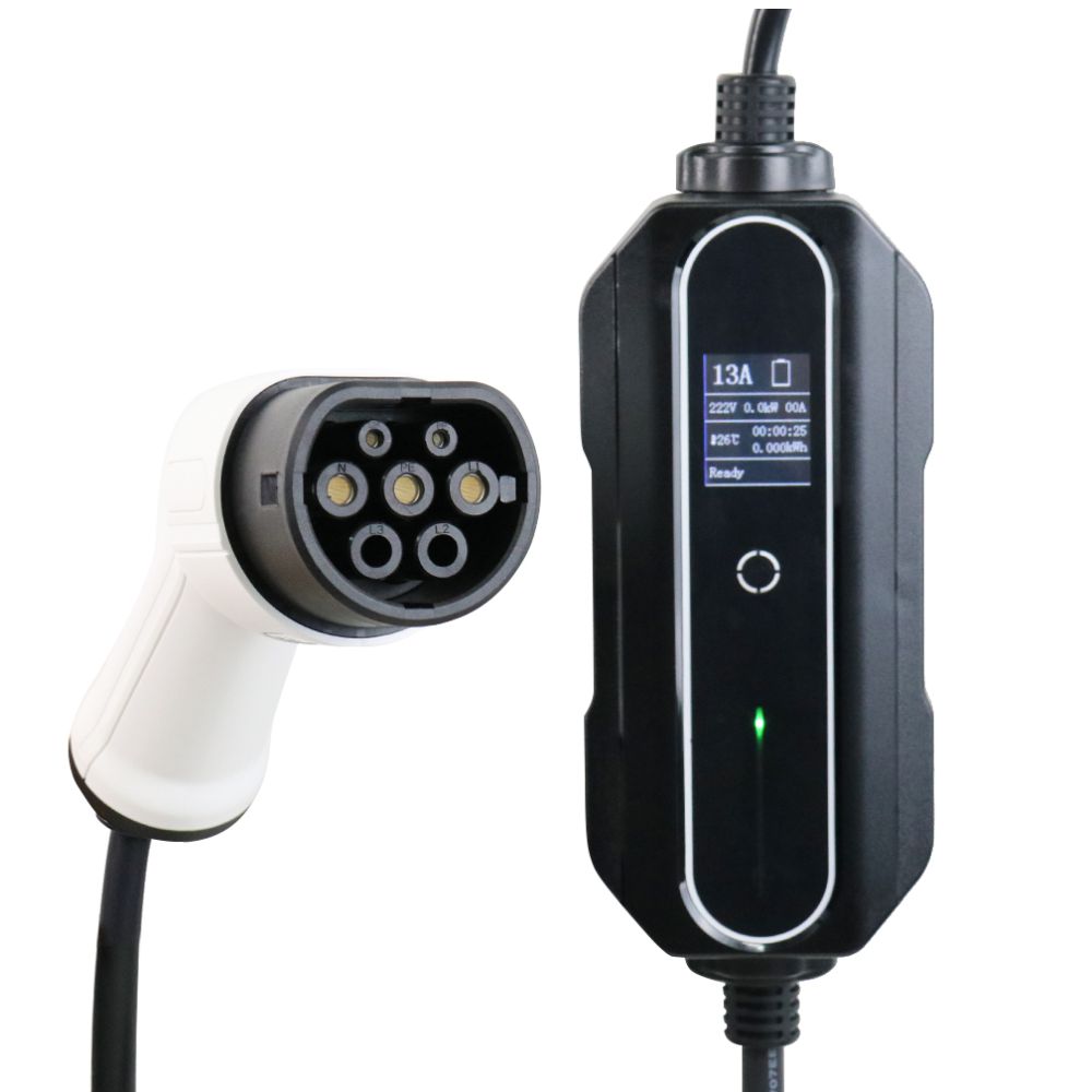 Portable Type 2 EV Charger | 10 Amp Plug