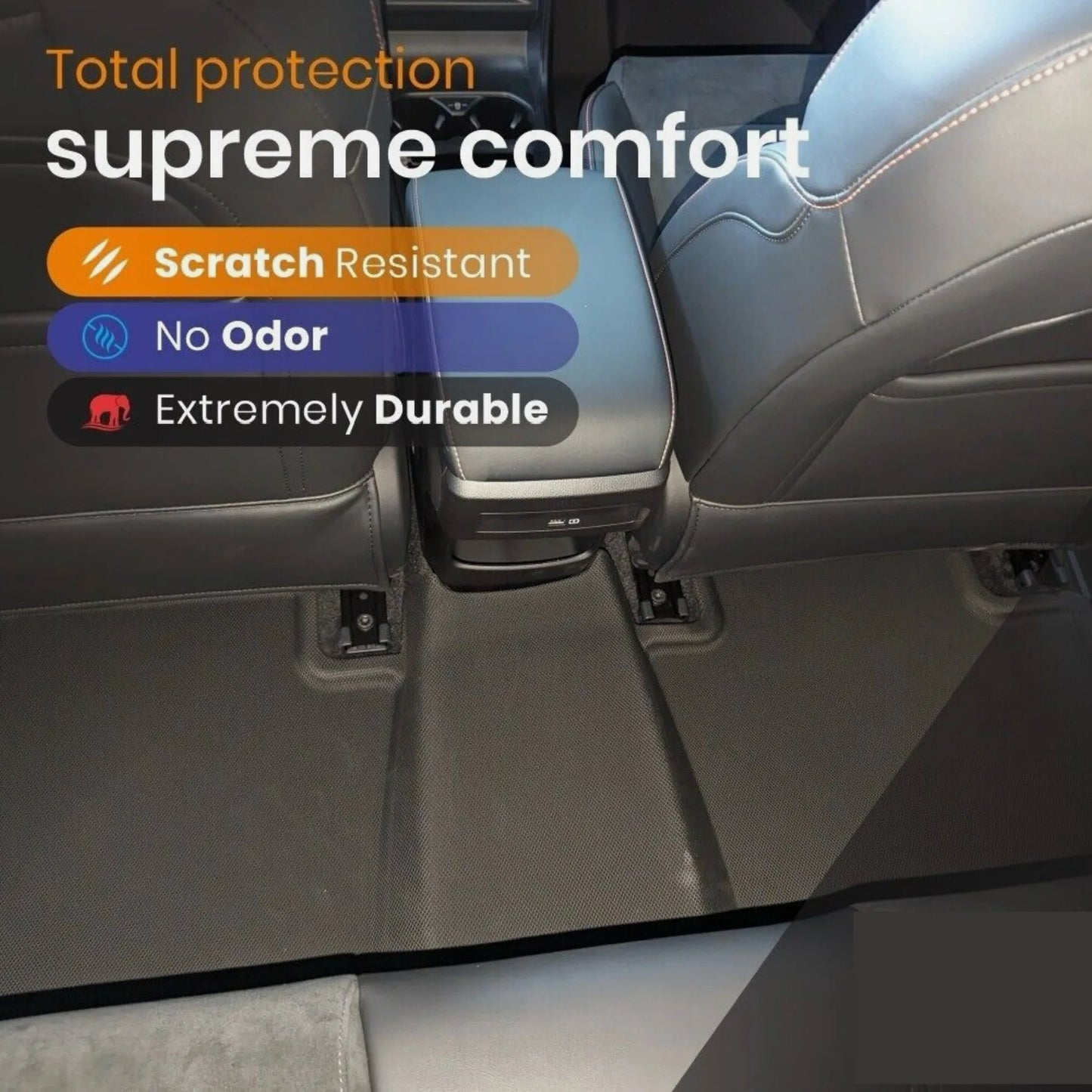 Floor Mats BYD SEAL 3D XPE Textured Look Rubber Liners