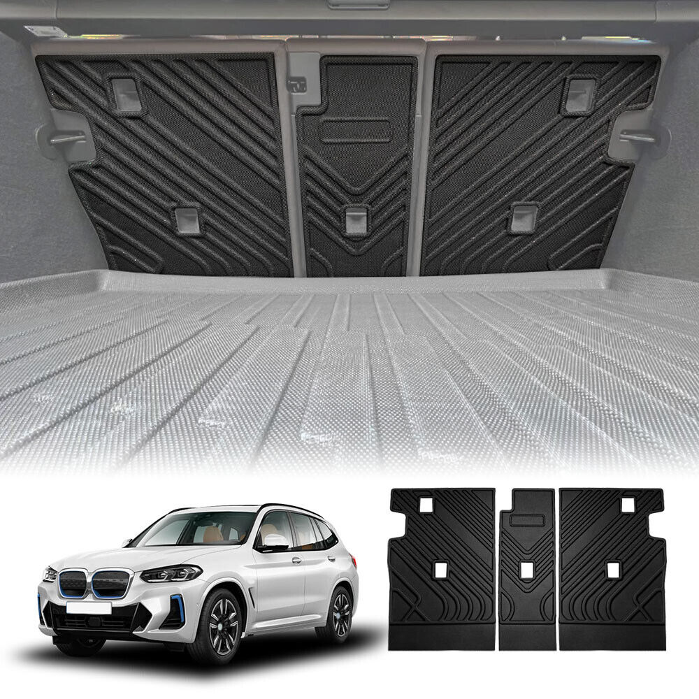 BMW X3 iX3 G01 2017-24 - Trunk Cargo Floor Mats Boot Liner Back Seat Protector