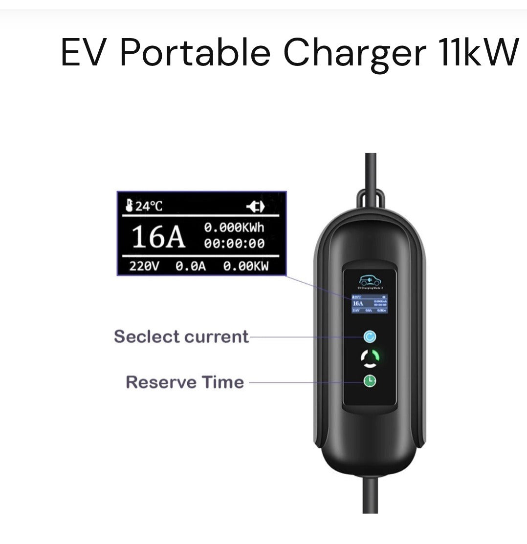 EV Portable Charger 11kW