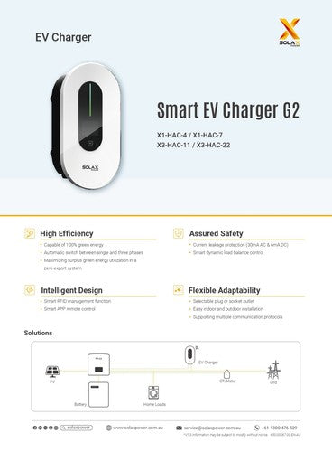 SOLAX Smart Hyper EV Charger G2